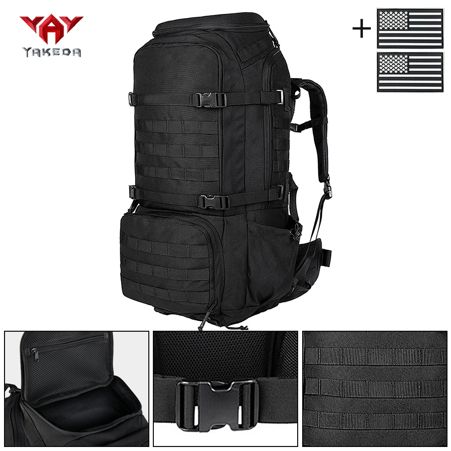 Adventure Outdoor Equipment - 야케다 70L 대용량 아웃도어 배낭 어드벤처