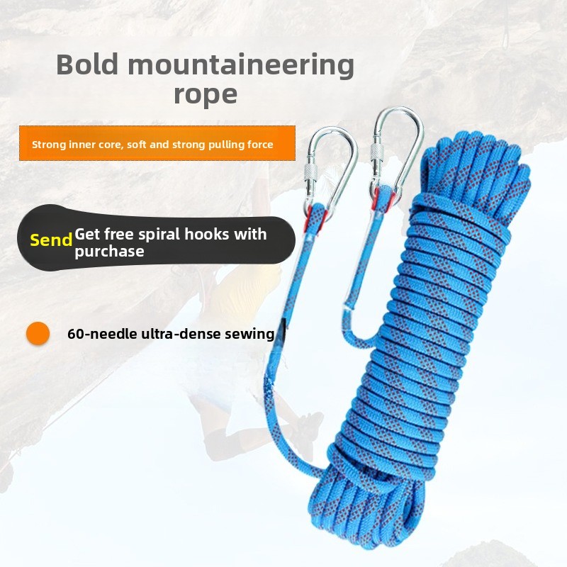 Rope Climbing Static - 10mm 암벽 등반 로프 10M 화재