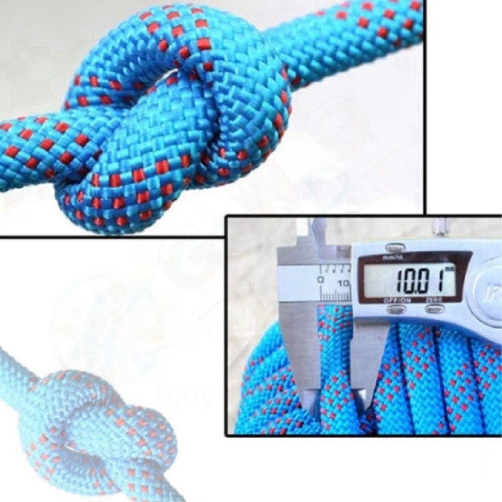 Rope Climbing Static - 두꺼운 10mm 안전 로프 고강도 정적