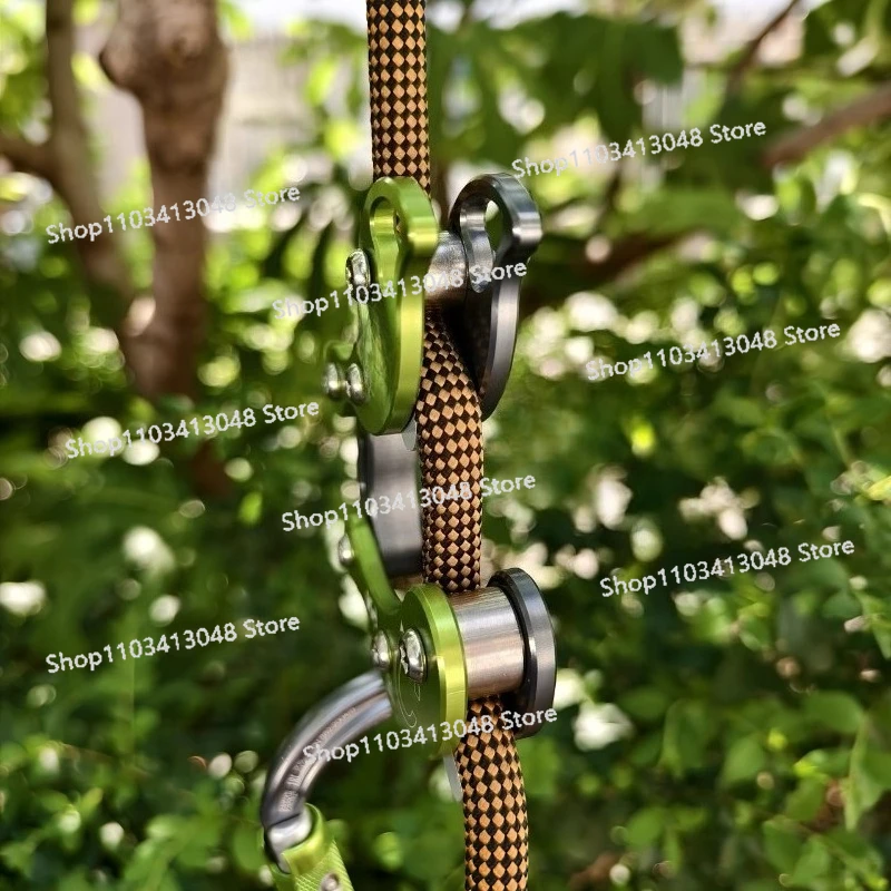Adventure Outdoor Equipment - 8개의 링으로 된 로프 없는 기계식