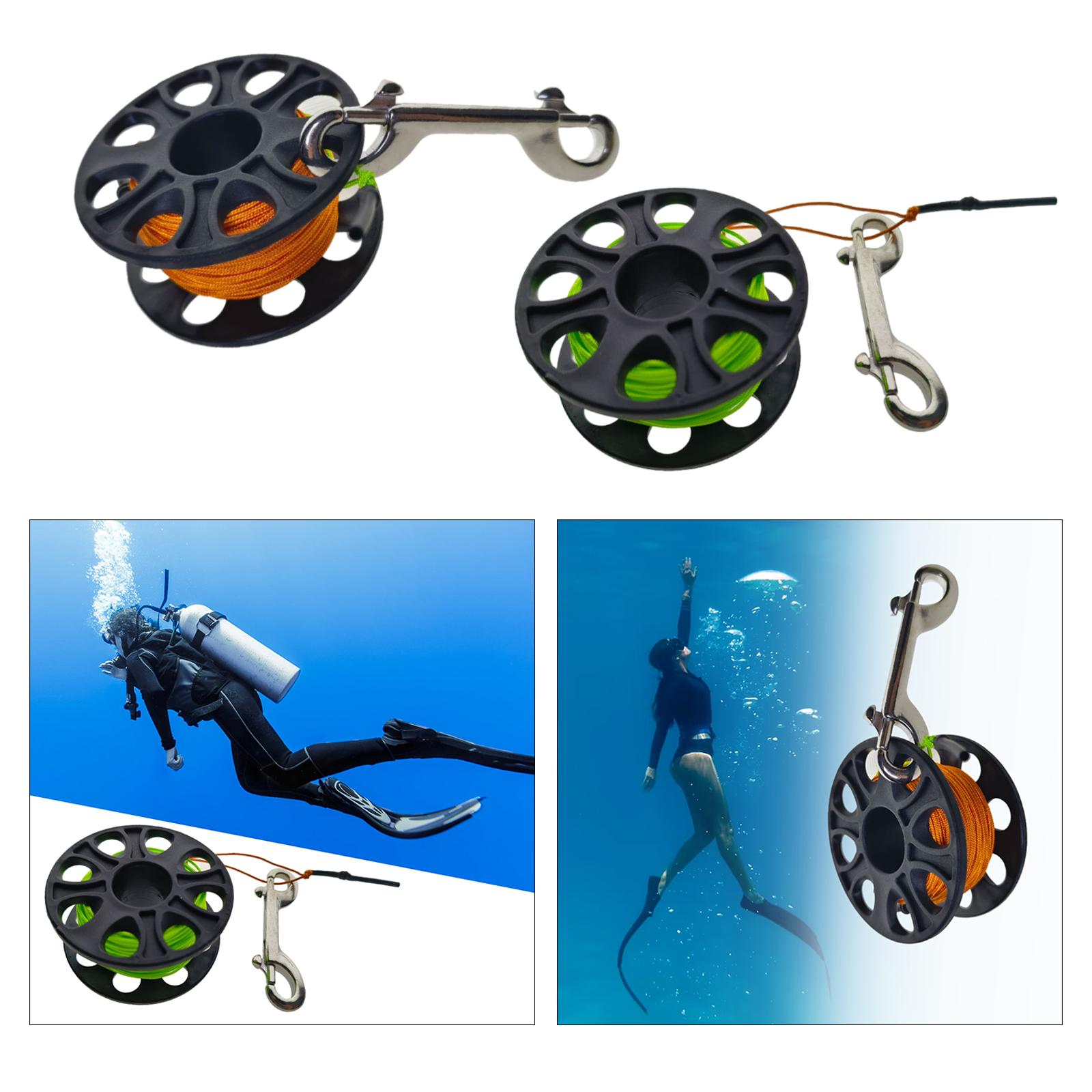 사용하기 쉬운 30M 스쿠버 핑거릴(더블 엔드 스냅 후 - Adventure Outdoor Equipment 리뷰 및 가격