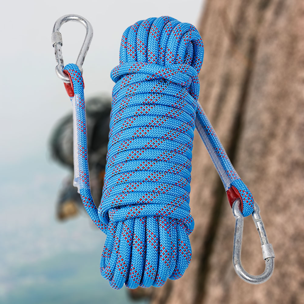 10mm 야외용 정적 래펠링 로프(2개의 후크 포함)  - Rope Climbing Static 리뷰 및 가격