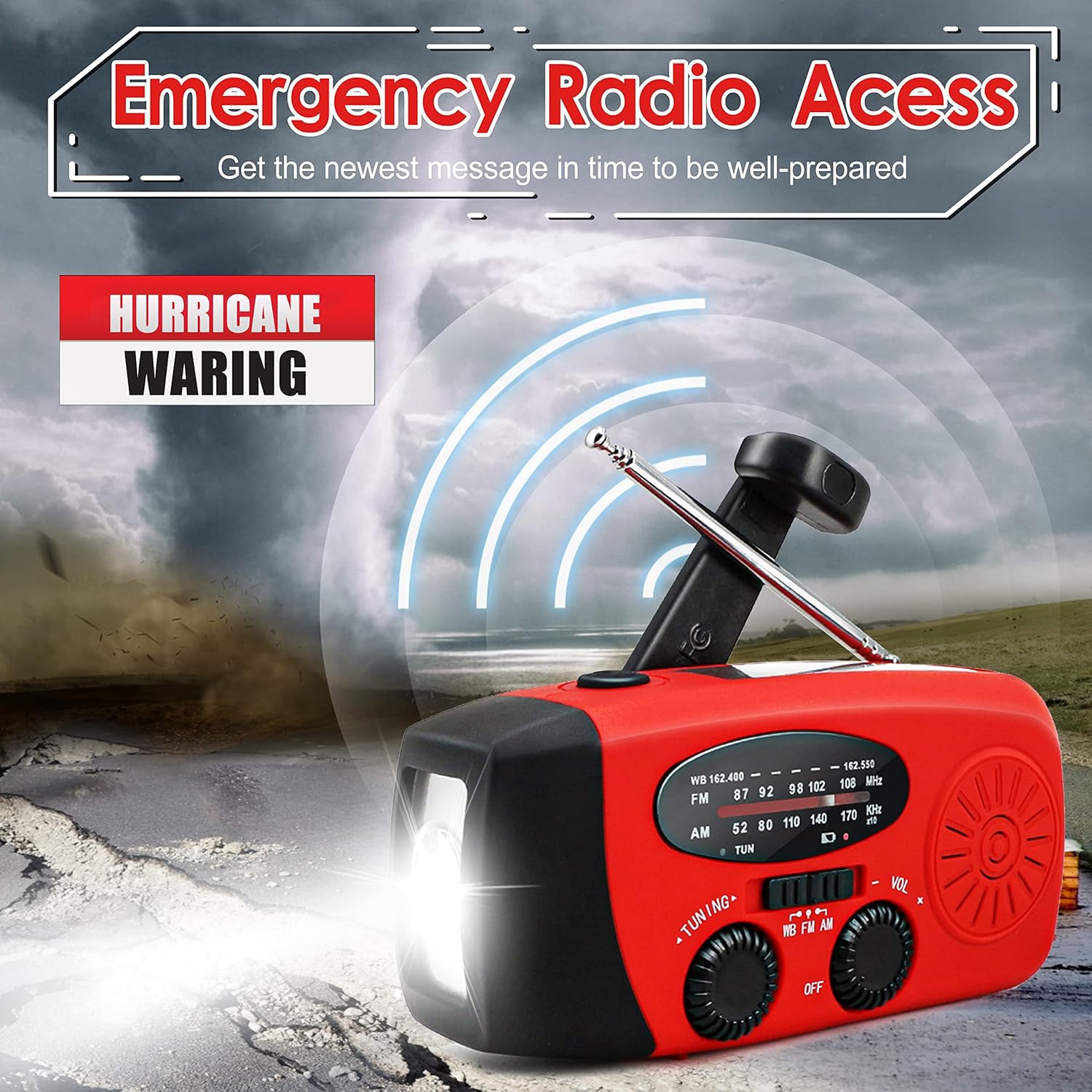 다기능 수동 발전기 파워 뱅크 태양열 날씨 라디오 야외 - Emergency Radio Solar 리뷰 및 가격