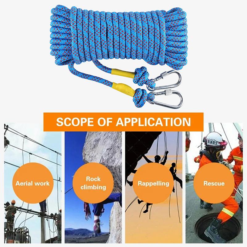 야외 암벽 등반 로프 10M 내절단성 로프 (화재 구조 - Rope Climbing Static 리뷰 및 가격