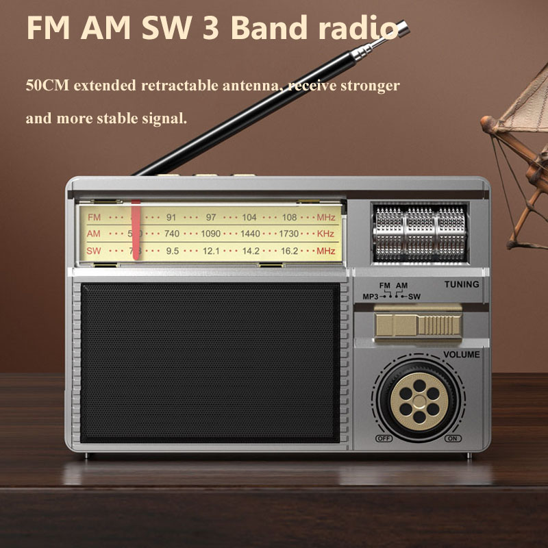 휴대용 비상용 풀밴드 라디오 태양광 빈티지 FM AM  - Emergency Radio Solar 리뷰 및 가격