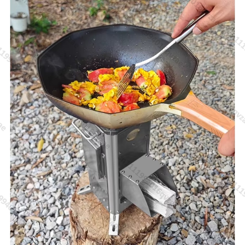 휴대용 스테인리스 로켓 무연 스토브, 야외 모험 캠핑  - Adventure Outdoor Equipment 리뷰 및 가격