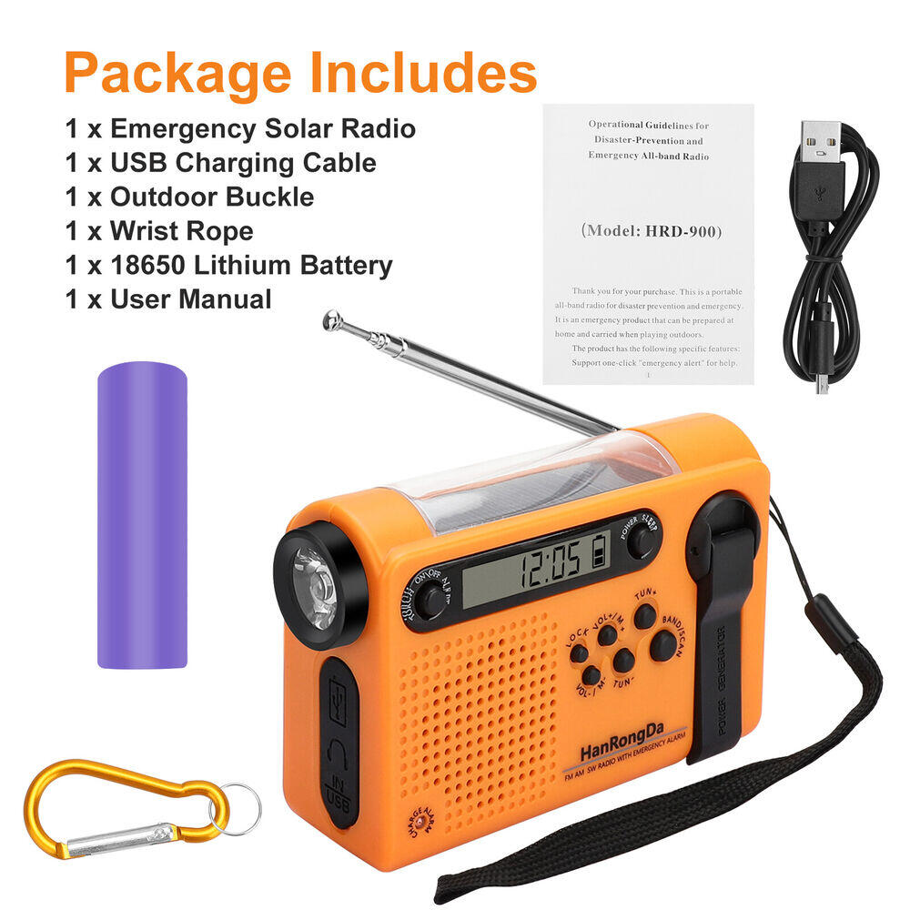 날씨 비상 라디오 AM/FM/SW 휴대용 태양열 핸드  - Emergency Radio Solar 리뷰 및 가격