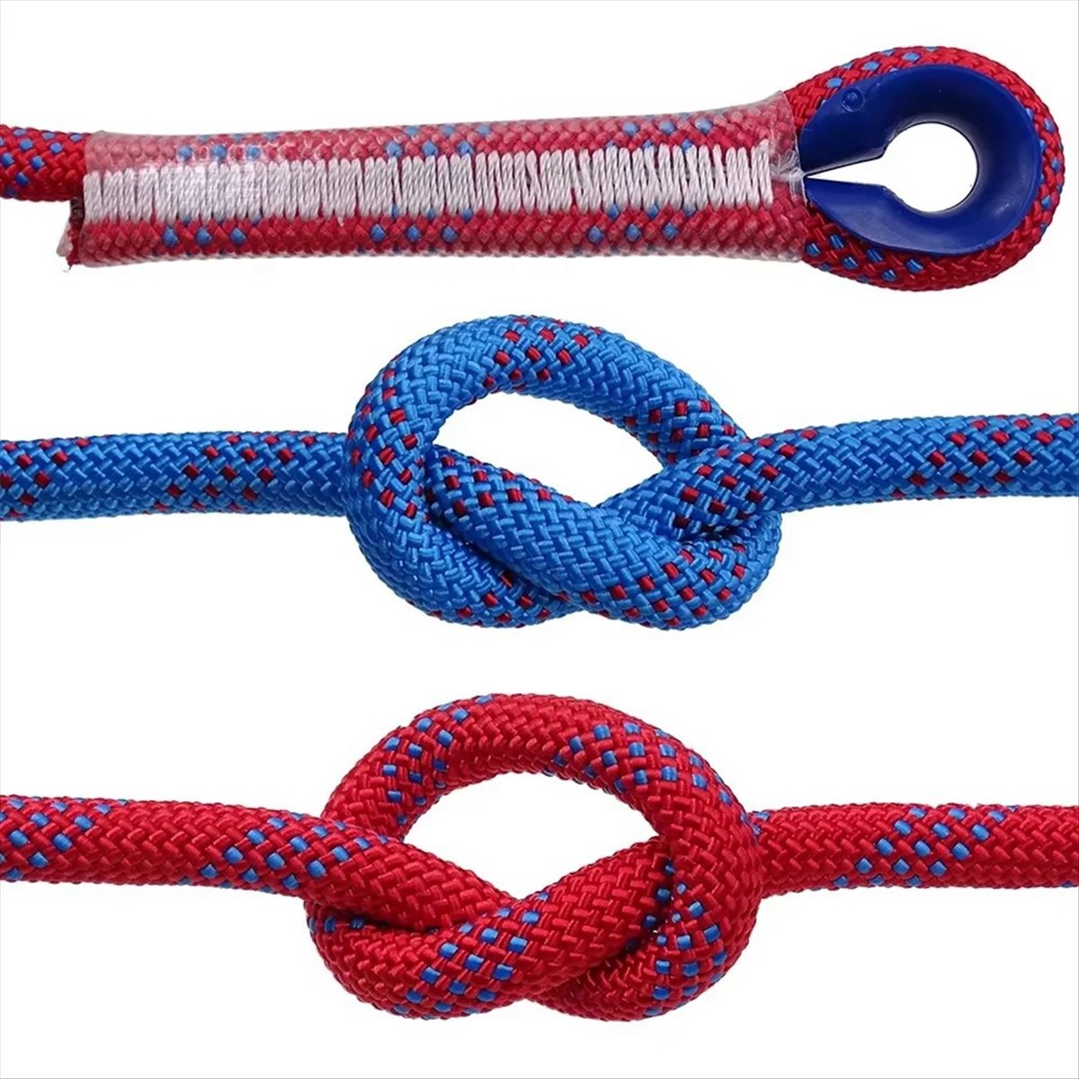 새로운! 12mm 안전 로프 등반 로프 정적 암벽 등반 - Rope Climbing Static 리뷰 및 가격