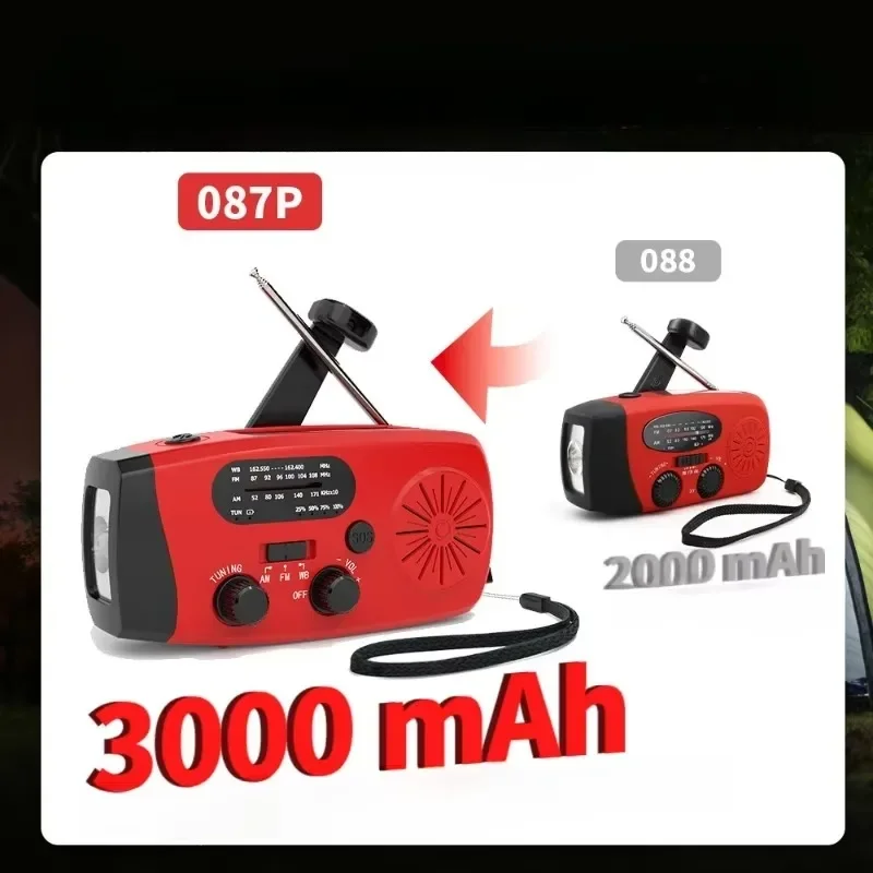 휴대용 다기능 휴대용 태양 비상 날씨 라디오 독서 등  - Emergency Radio Solar 리뷰 및 가격
