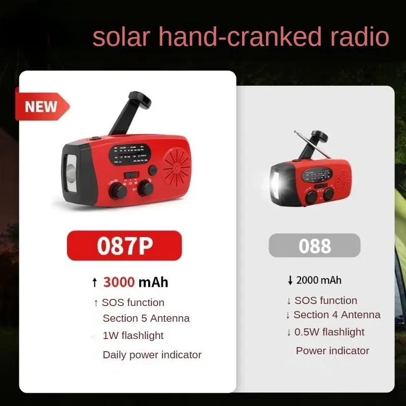 휴대용 다기능 휴대용 태양 비상 날씨 라디오 독서 등  - Emergency Radio Solar 리뷰 및 가격