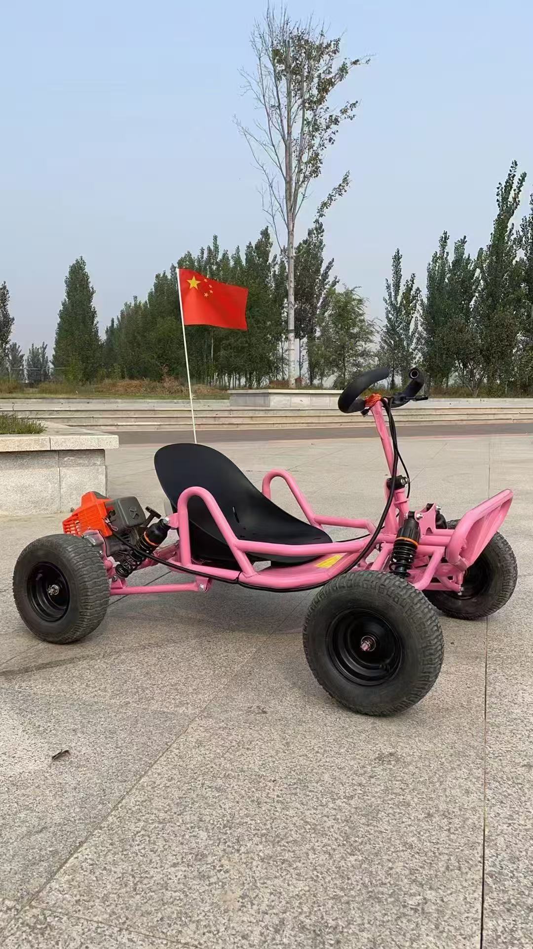 야외용 90cc 2행정 가솔린 버전 6인치 휠 고카트  - Outdoor Youth Adventure 리뷰 및 가격