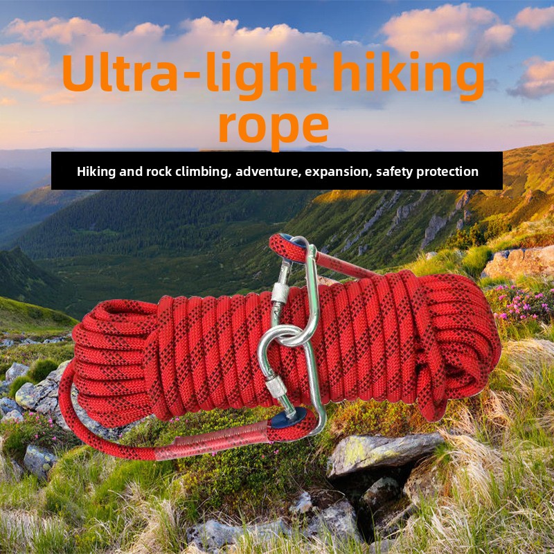 10mm 암벽 등반 로프 10M 화재 구조 안전 탈출  - Rope Climbing Static 리뷰 및 가격