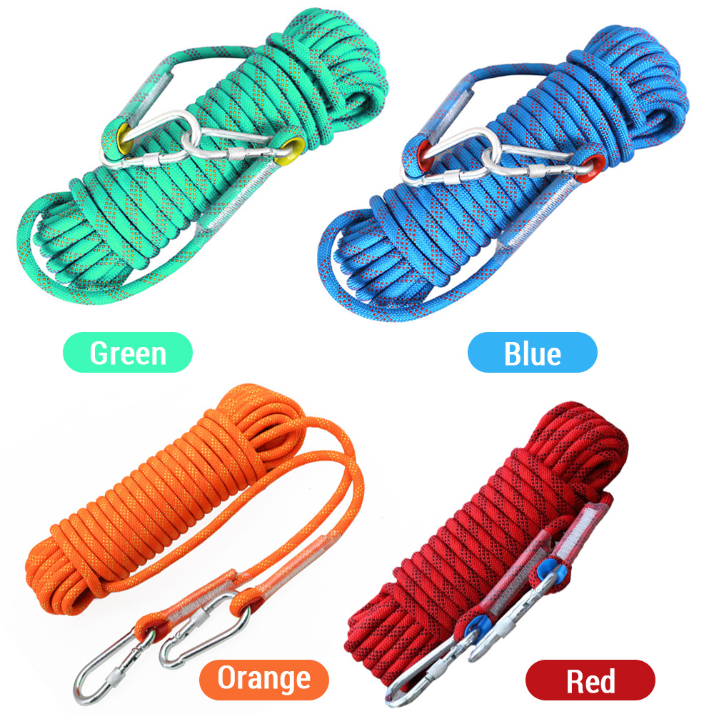 10mm 등산 로프 10M/20M/30M 더블 후크 내 - Rope Climbing Static 리뷰 및 가격