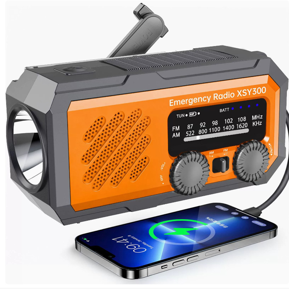 새로운 2000mAh 비상 라디오 LED 조명이 있는  - Emergency Radio Solar 리뷰 및 가격