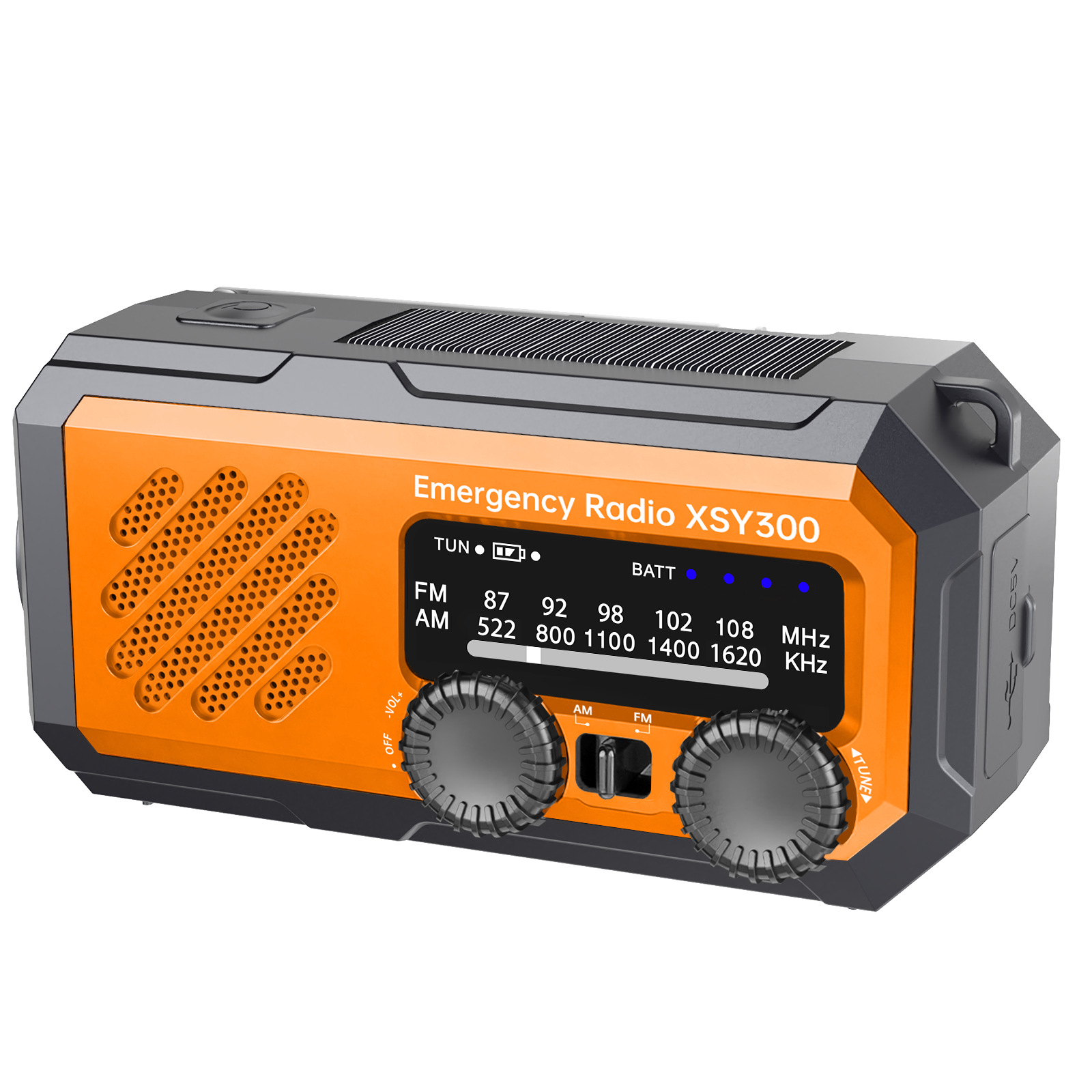 새로운 2000mAh 비상 라디오 LED 조명이 있는  - Emergency Radio Solar 리뷰 및 가격