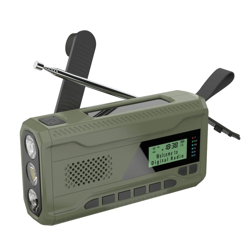 DAB/FM 블루투스 라디오 야외 비상 라디오 4500 - Emergency Radio Solar 리뷰 및 가격